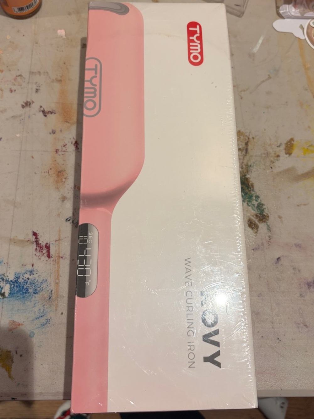 TYMO Pink Wave Curling Iron - Pink